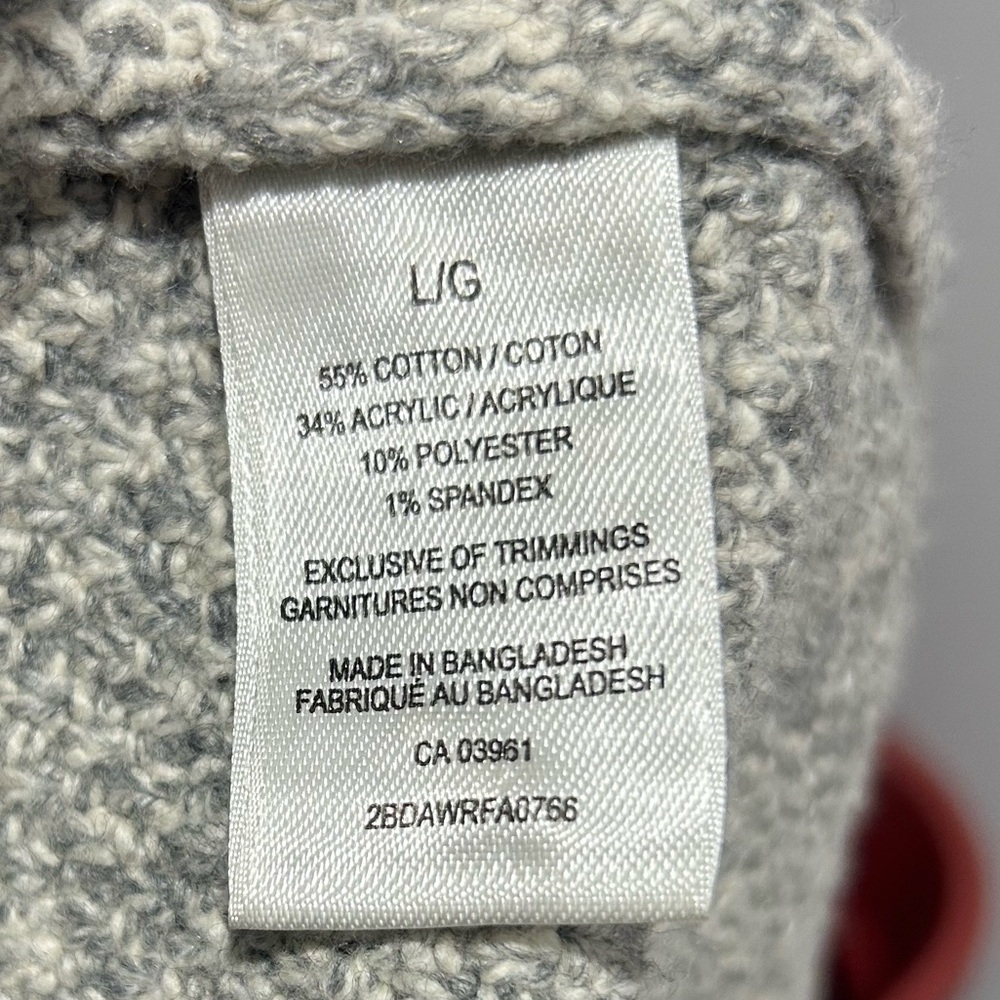 Windriver Heritage Gray Cable Knit Cardigan - Picture 7 of 7